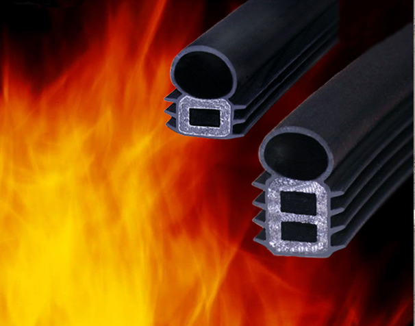Special extrusion fire seal